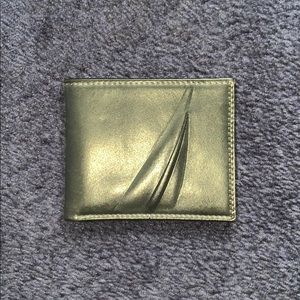 Nautica Sussex Black Wallet Logo Card Holder